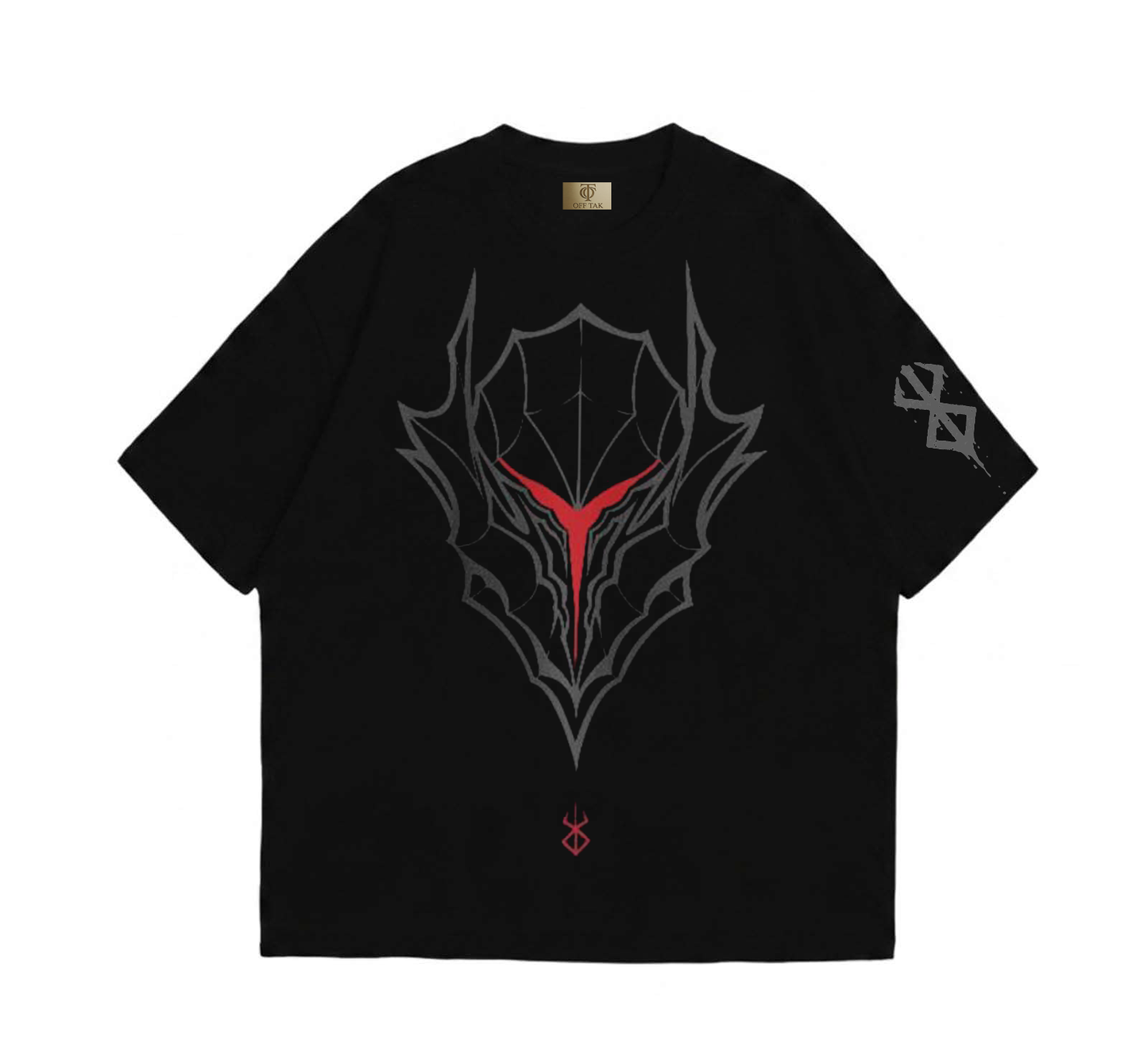 Guts - BERSERK - T-shirt NOIR