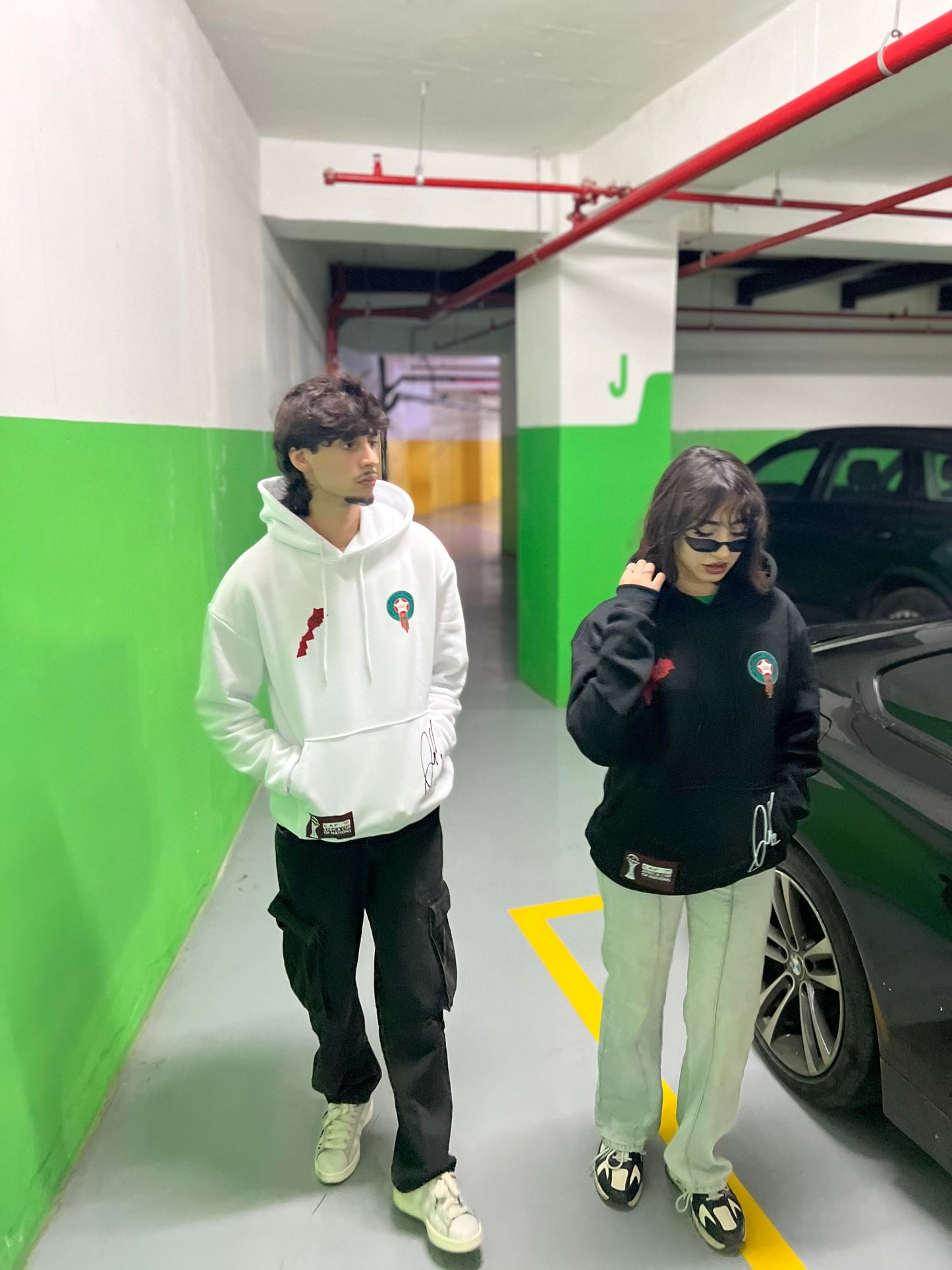 Hoodie "Esprit Atlas" – Édition Spéciale Lions de l’Atlas 🇲🇦