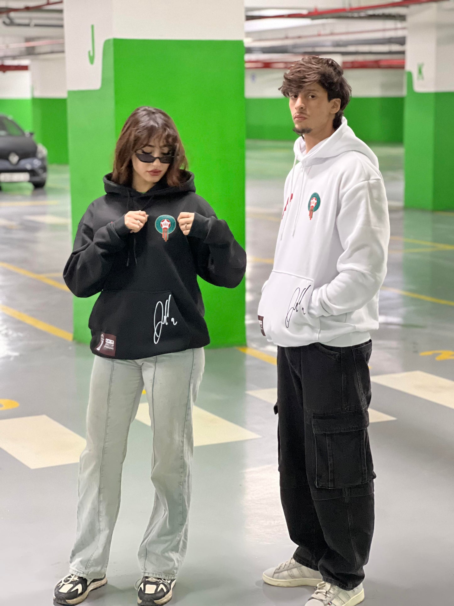 Hoodie "Esprit Atlas" – Édition Spéciale Lions de l’Atlas 🇲🇦
