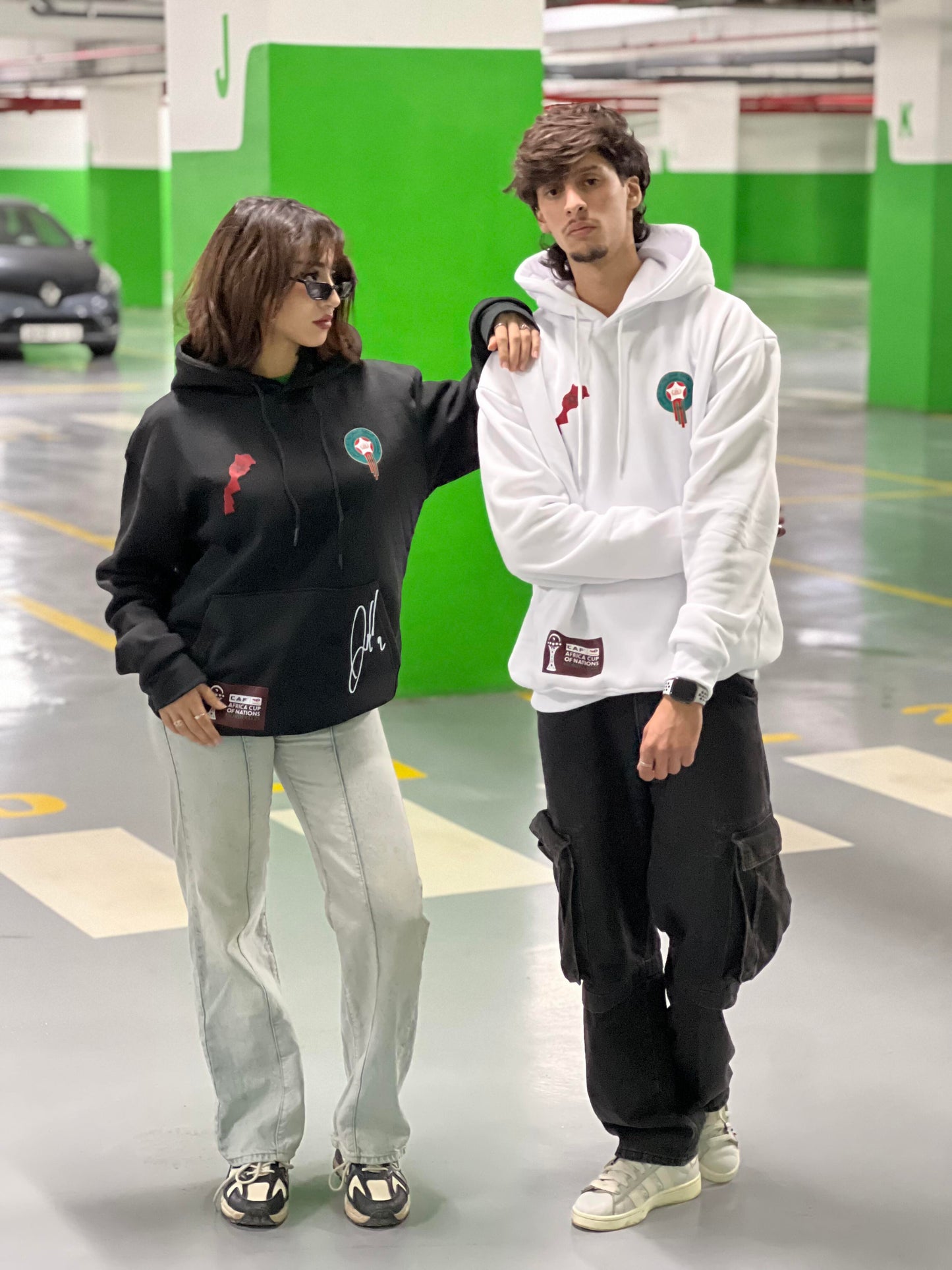 Hoodie "Esprit Atlas" – Édition Spéciale Lions de l’Atlas 🇲🇦