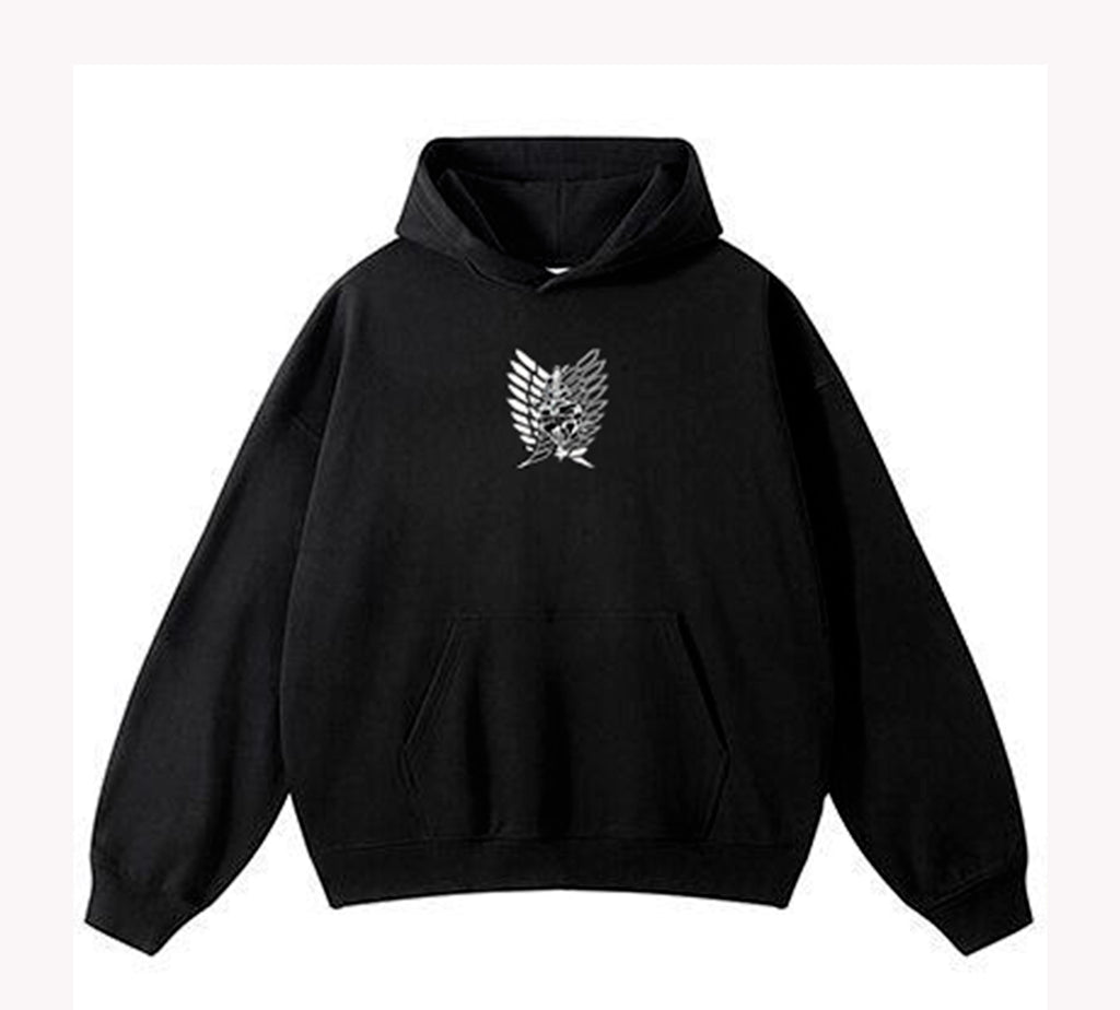 EREN - attack on titan - Black - Hoodie