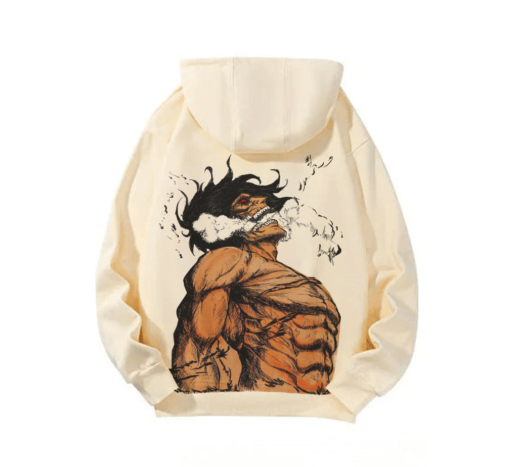 EREN Attacker- attack on titan - Hoodie