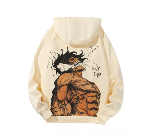 EREN Attacker- attack on titan - Hoodie