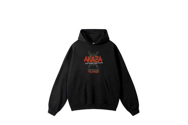 AKAZA Black - DEMON SLAYER - Hoodie