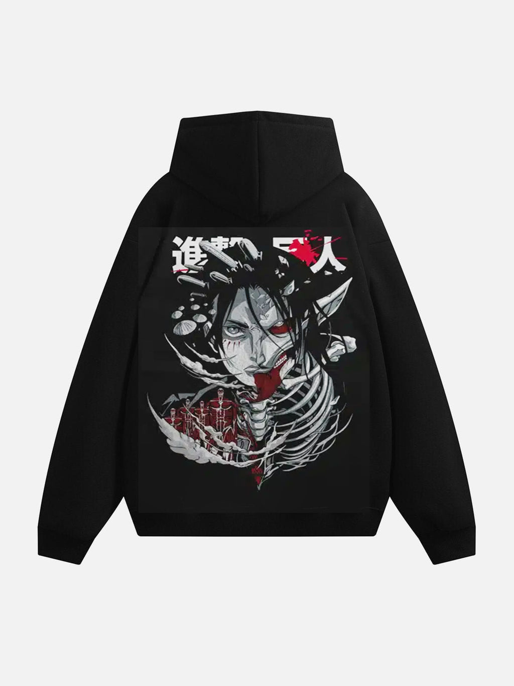 EREN NOIR - Attack on titan - Hoodie