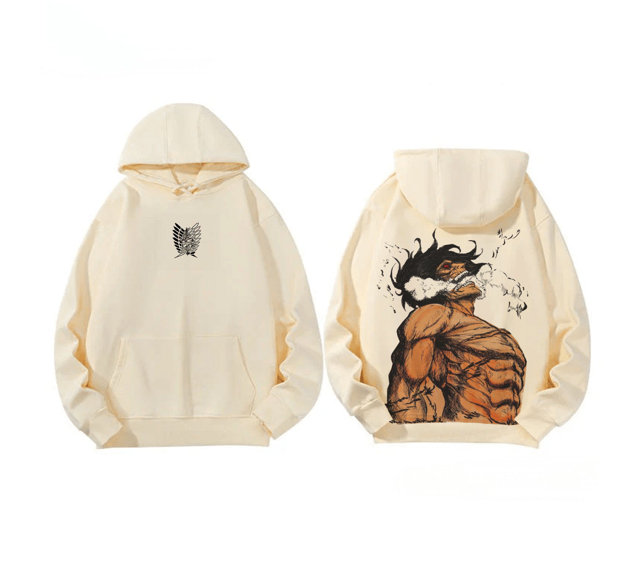 EREN Attacker- attack on titan - Hoodie