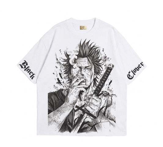 Yami Sukehiro- Black Clover - T-shirt blanc