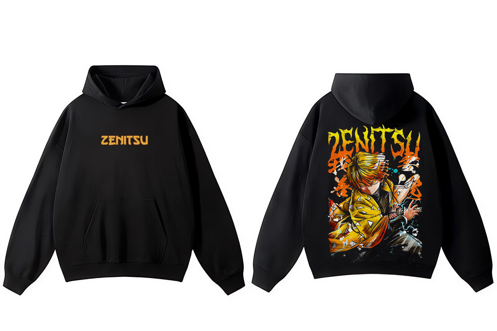 Zenitsu Agatsuma - DEMON SLAYER - Hoodie